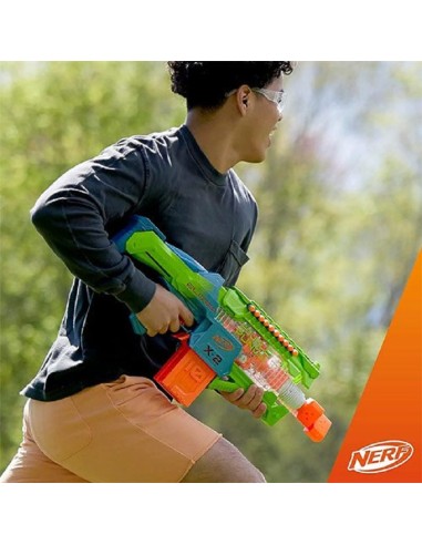 NERF ELITE 2.0 DOUBLE PUNCH BLASTER LANCIA-DARDI