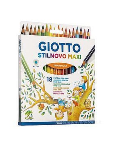 PASTELLI GIOTTO STILNOVO MAXI CONF. DA 18