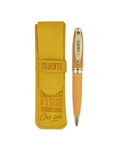 PENNA PERSONALIZZATA IN BAMBOO - STUDENTE