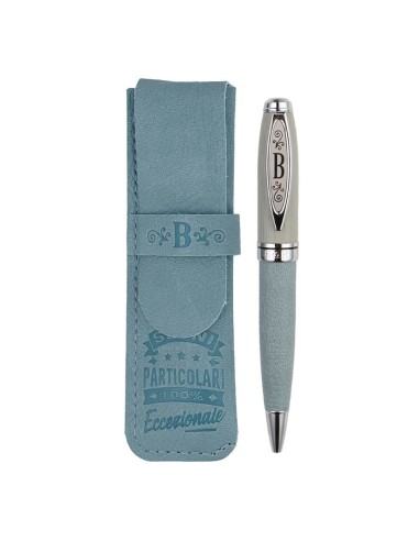 PENNA PERSONALIZZATA IN BAMBOO - LETTERA B