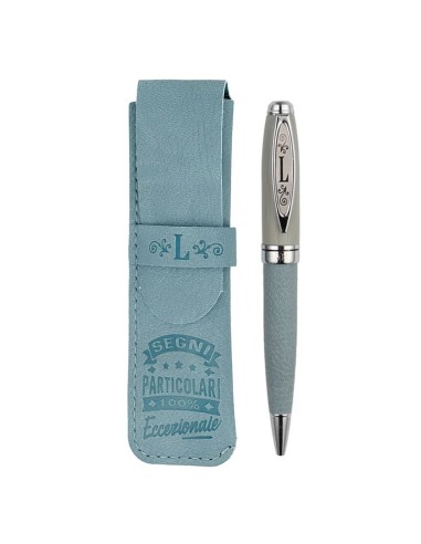 PENNA PERSONALIZZATA IN BAMBOO - LETTERA L