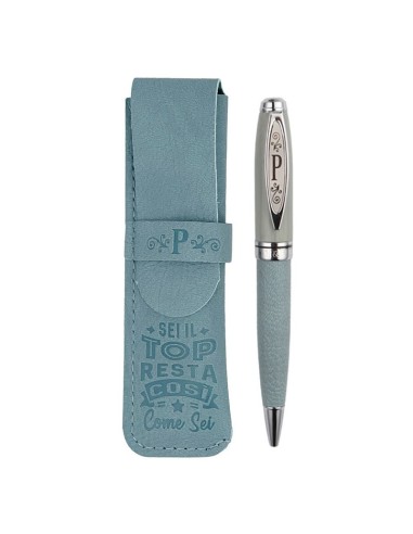PENNA PERSONALIZZATA IN BAMBOO - LETTERA P