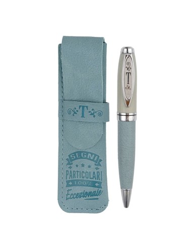 PENNA PERSONALIZZATA IN BAMBOO - LETTERA T