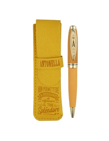 PENNA PERSONALIZZATA IN BAMBOO - ANTONELLA