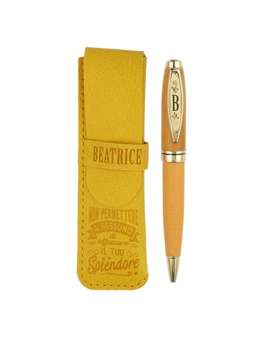 PENNA PERSONALIZZATA IN BAMBOO - BEATRICE