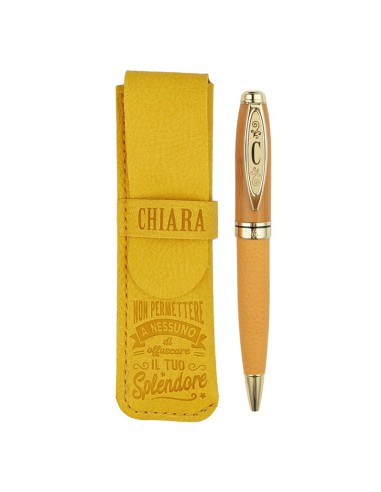 PENNA PERSONALIZZATA IN BAMBOO - CHIARA