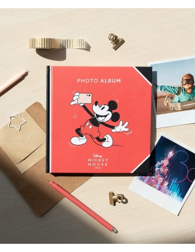 ALBUM FOTO DISNEY 100 MICKEY MOUSE - 24 PG. 16x16cm AUTOADESIVE