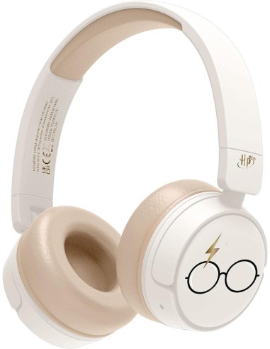 CUFFIE HARRY POTTER LIGHTENING BOLT BIANCO BLUETOOTH