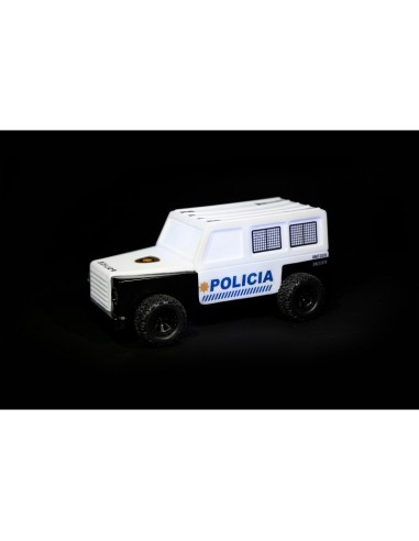 Luce Notturna Auto Della Polizia