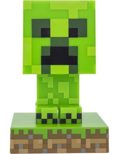 LAMPADA MINECRAFT CREEPER ICON LIGHT