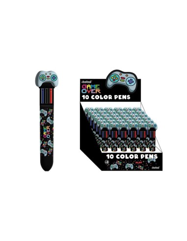 PENNA MULTICOLORE 10 COLORI - LET'S PLAY
