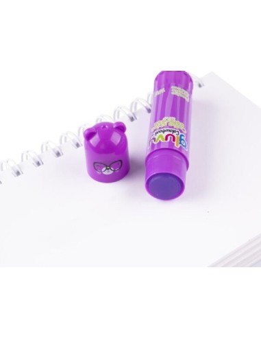 COLLA STICK COLORATA 15g - VIOLET GLUVY