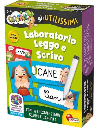 CAROTIA GLI ULTIMISSIMI LEGGO, SCRIVO, GIOCO