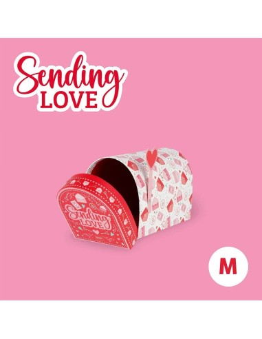 CASSETTA DELLE LETTERE LEGAMI SAN VALENTINO - TAGLIA M
