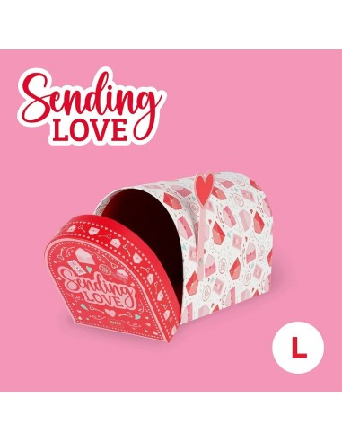 CASSETTA DELLE LETTERE LEGAMI SAN VALENTINO - TAGLIA L