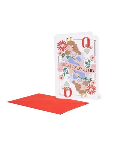 BIGLIETTO D'AUGURI LEGAMI SAN VALENTINO - QUEEN