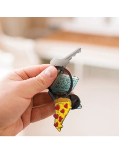 SET DI 2 PORTACHIAVI IN METALLO SMALTATO LEGAMI - WHAT A...