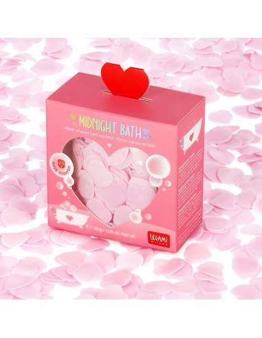 CORIANDOLI DI SAPONE DA BAGNO LEGAMI A FORMA DI CUORE