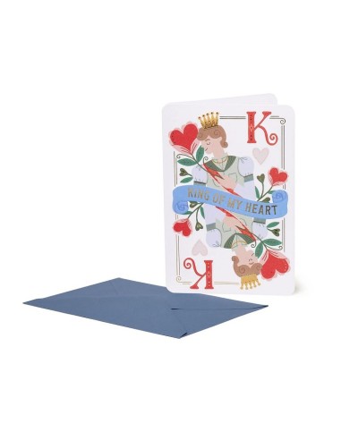 BIGLIETTO D'AUGURI LEGAMI SAN VALENTINO - KING | Guida Book Store