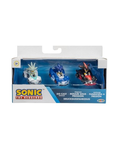 SONIC DIE CAST 3 VEICOLI