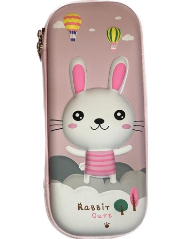 RABBIT ASTUCCIO RIGIDO IN 3D CON CHIUSURA DI SICUREZZA 