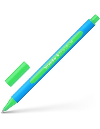 PENNA A SFERA SCHNEIDER SLIDER EDGE M - VERDE