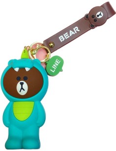 PORTACHIAVI DA POLSO CON CERNIERA LINE FRIENDS ORSETTO...