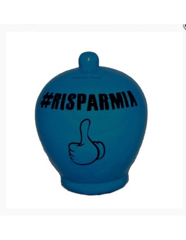 SALVADANAIO IN CERAMICA - RISPARMIA