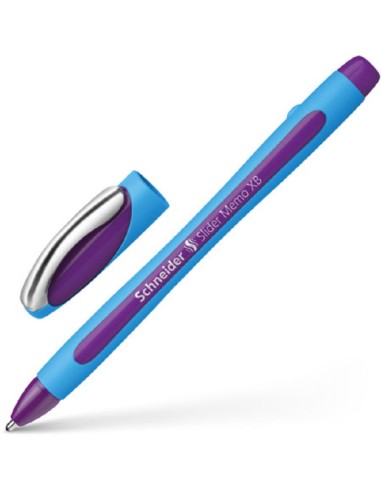 PENNA A SFERA SCHNEIDER SLIDER MEMO XB - VIOLA