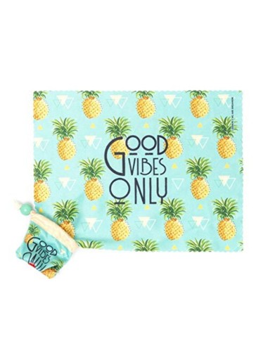 SOS LOOK AT ME - LENS CLEANING CLOTH - PINEAPPLE