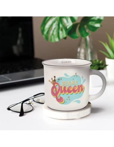TAZZA IN PORCELLANA LEGAMI CUP-PUCCINO - DRAMA QUEEN
