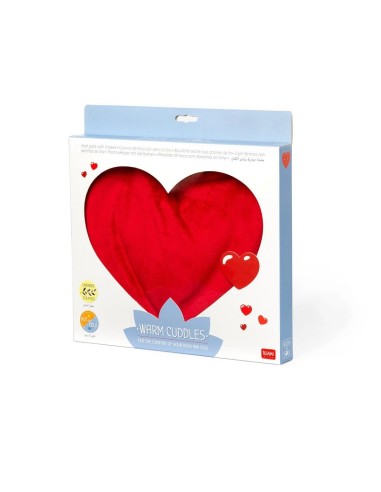 CUSCINO TERMICO CON SEMI DI LINO - CUORE