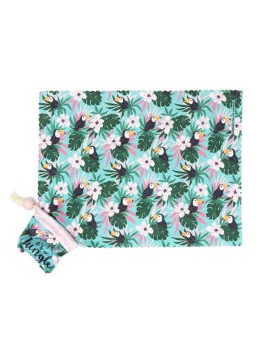 SOS LOOK AT ME - LENS CLEANING CLOTH - TOUCANS