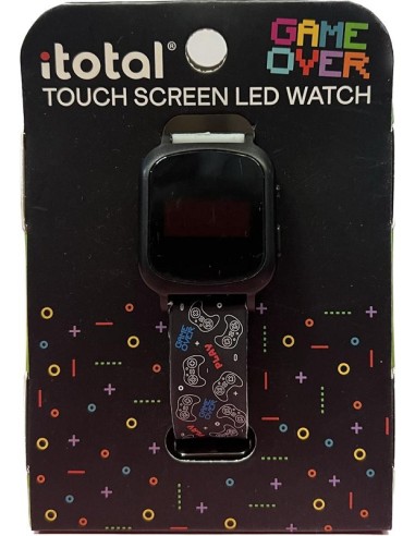 ITOTAL TOUCH SCREEN LED WATCH QUADRANTE NERO CINTURINO JOYSTICK