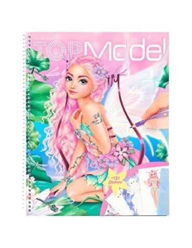 ALBUM CREATIVO FANTASY 131 STICKERS TOP MODEL
