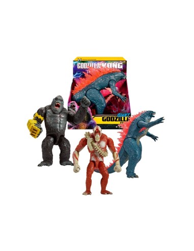 GODZILLA x KING KONG PERSONAGGI GIGANTI 
