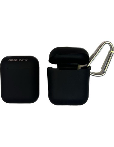 CUFFIE AURICOLARI WIRELESS TINTA UNITA CON COVER IN SILICONE
