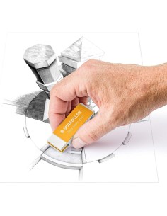 GOMMA MARS PLASTIC COLOUR STAEDTLER 52650E1-80 GIALLA