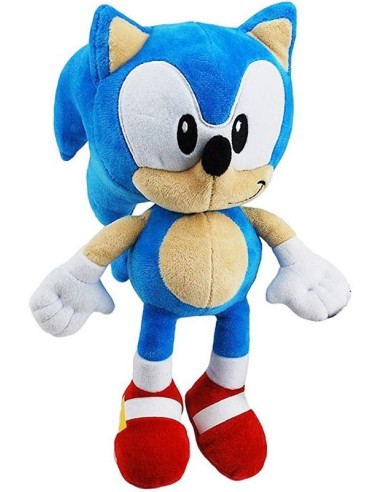 Sonic The Hedgehog - The Hedgehog Sonic Peluche 30cm, Azzurro