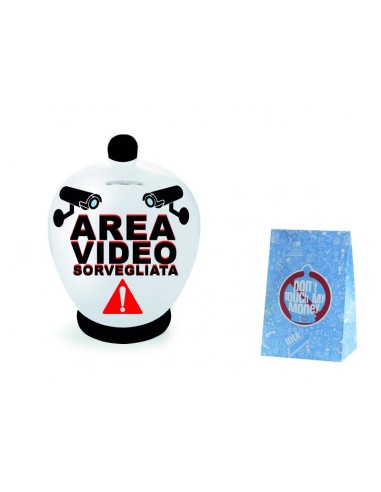 SALVADANAIO IN CERAMICA - AREA VIDEO SORVEGLIATA