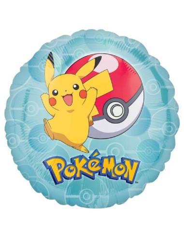 PALLONCINO MYLAR GLOBO 17in/43cm - POKEMON