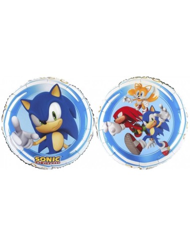 PALLONCINO MYLAR GLOBO 18'' - SONIC THE HEDGEHOG