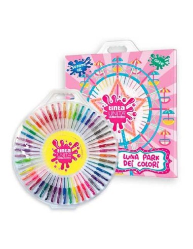PENNE GLITTERISSIMA BOX 50PZ LUNAPARK DEI COLORI