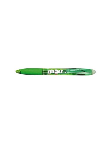 PENNA CANCELLABILE GHOST A SCATTO VERDE | Guida Book Store