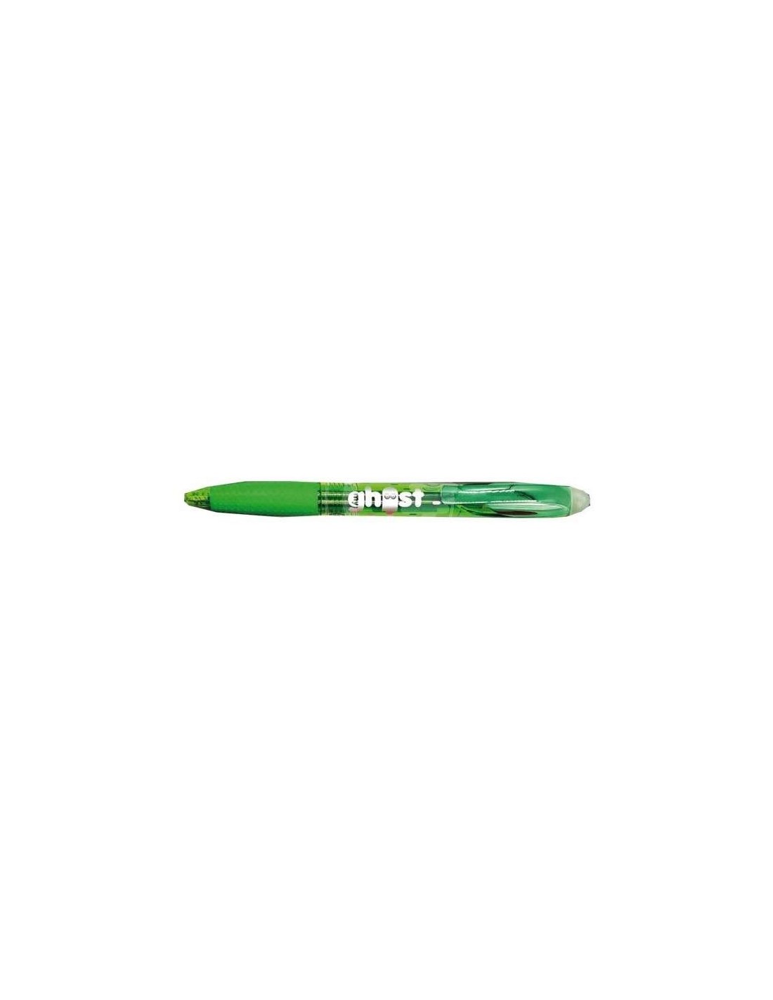 8026912328652 - PENNA CANCELLABILE GHOST CON TAPPO COLORE VERDE