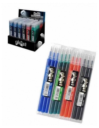 Penna Cancellabile Ghost Refill BLU (confezione 3 pezzi) - Kartoflak