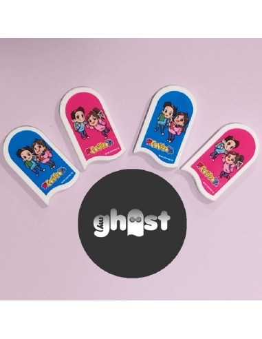 ME CONTRO TE GOMMA PER PENNA CANCELLABILE GHOST BLU/ROSA