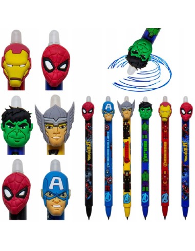 PENNA A SFERA SCATTO CANCELLABILE - AVENGERS