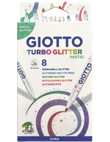 PENNARELLI GIOTTO TURBO GLITTER PASTEL