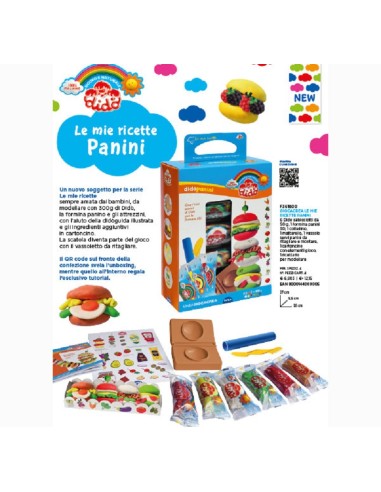 PASTA DA MODELLARE DIDO' LE MIE RICETTE PANINI